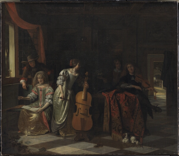 Pieter de Hooch, Musicerende selskab