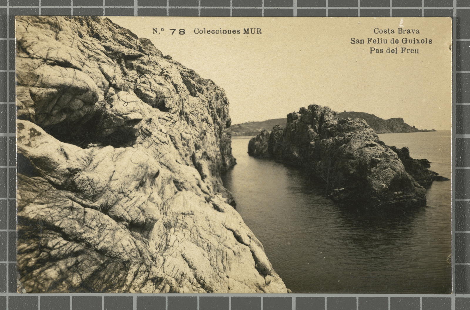 Ricard Mur Dargallo, Nº78. Sant Feliu de Guixols. Pas del Freu