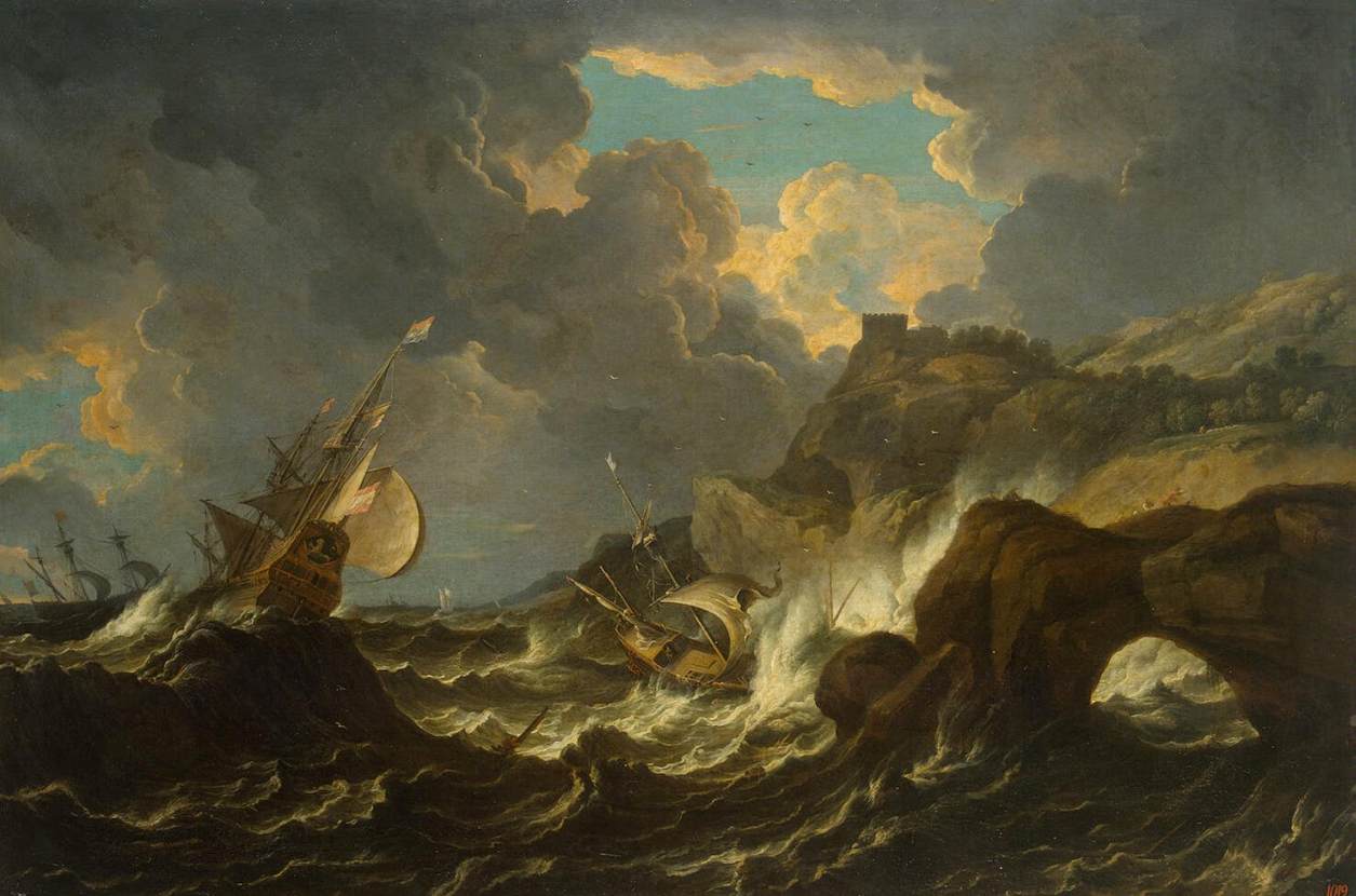 Pieter Mulier, Storm in the Sea