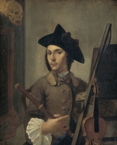 Gerrit Backhuijzen, Self-Portrait