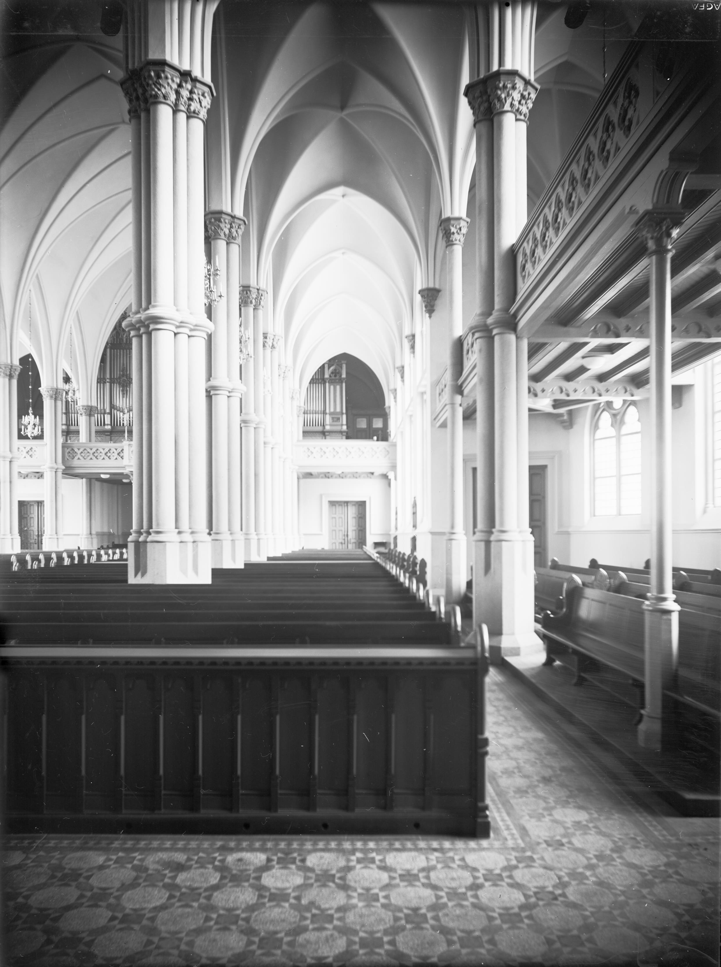 Axel Forssén, Oscar Fredriks kyrka