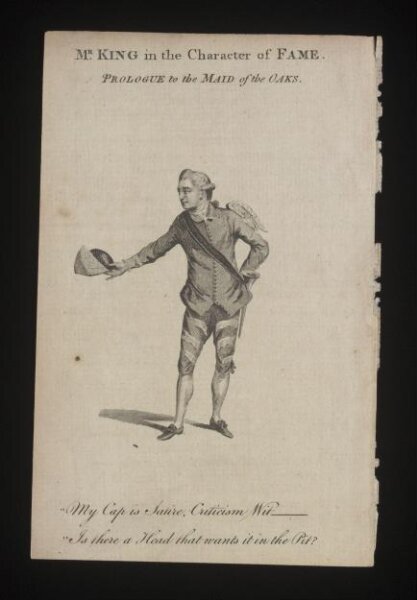 Unknown, Mr King in the Character of Fame