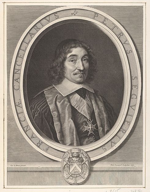 Robert Nanteuil, Le chancelier Pierre Séguier