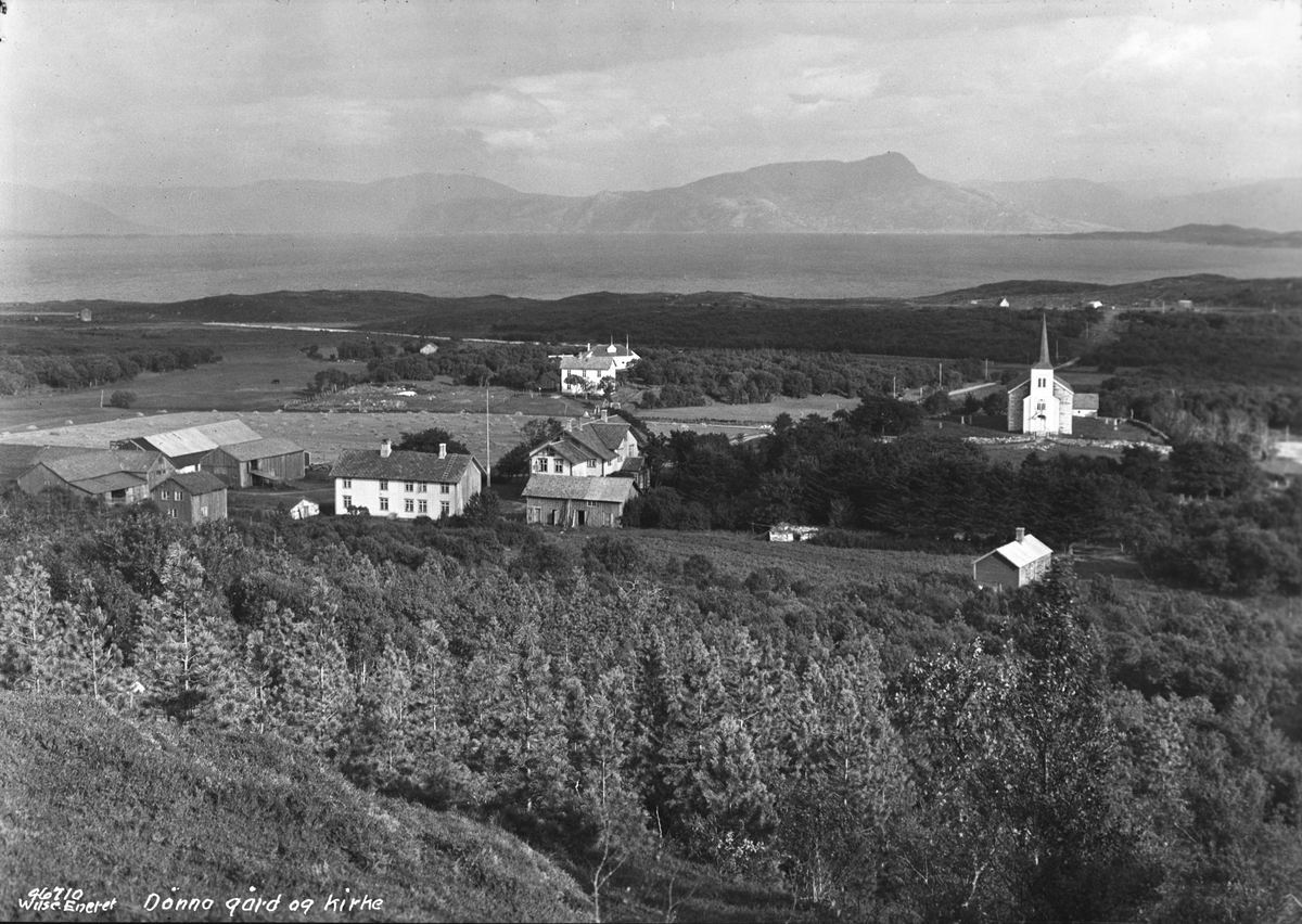 Anders Beer Wilse, Prot: Dønnes kirke og gård