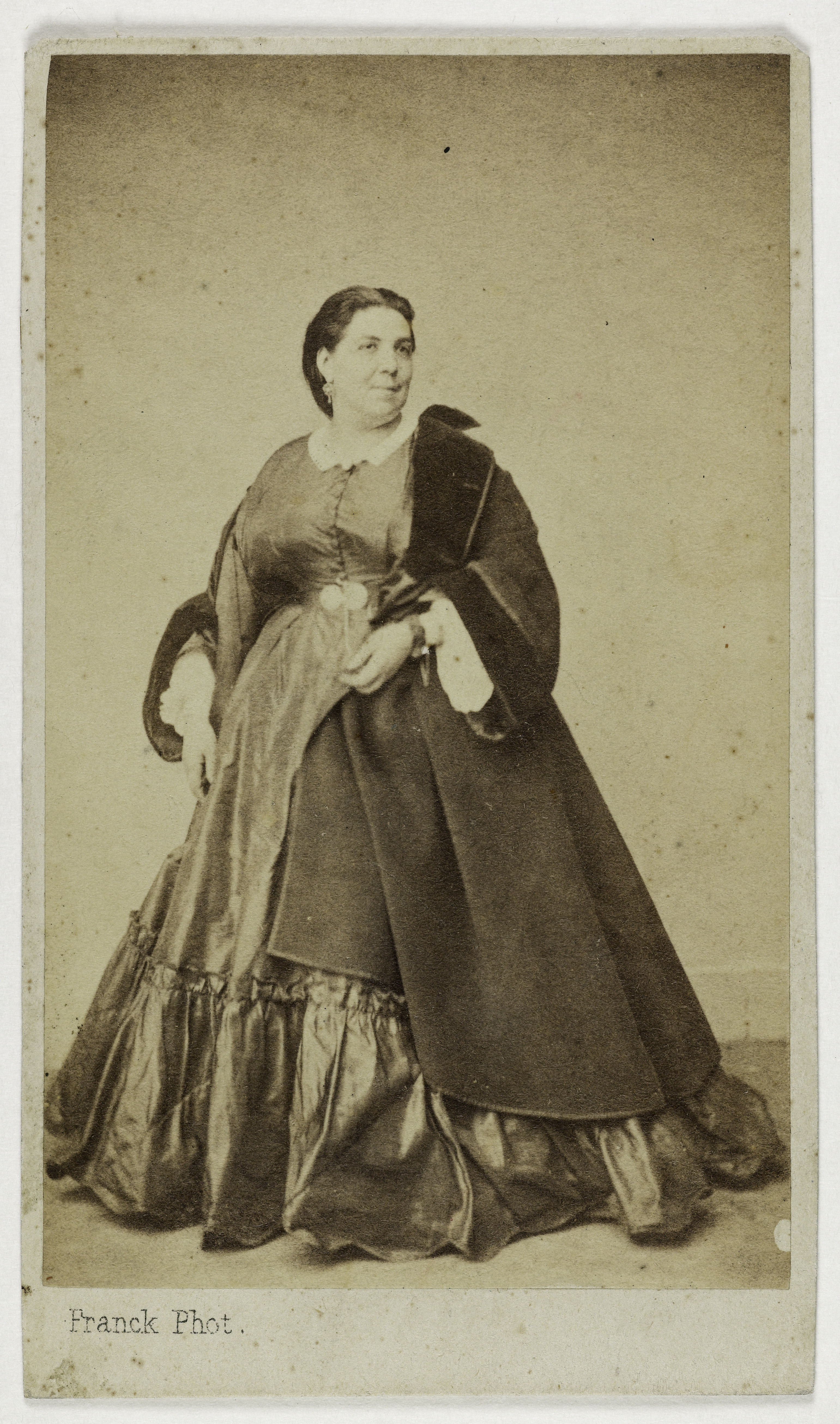 Franck, Portrait de Hugon, (actrice à la Comédie-française, 1856)