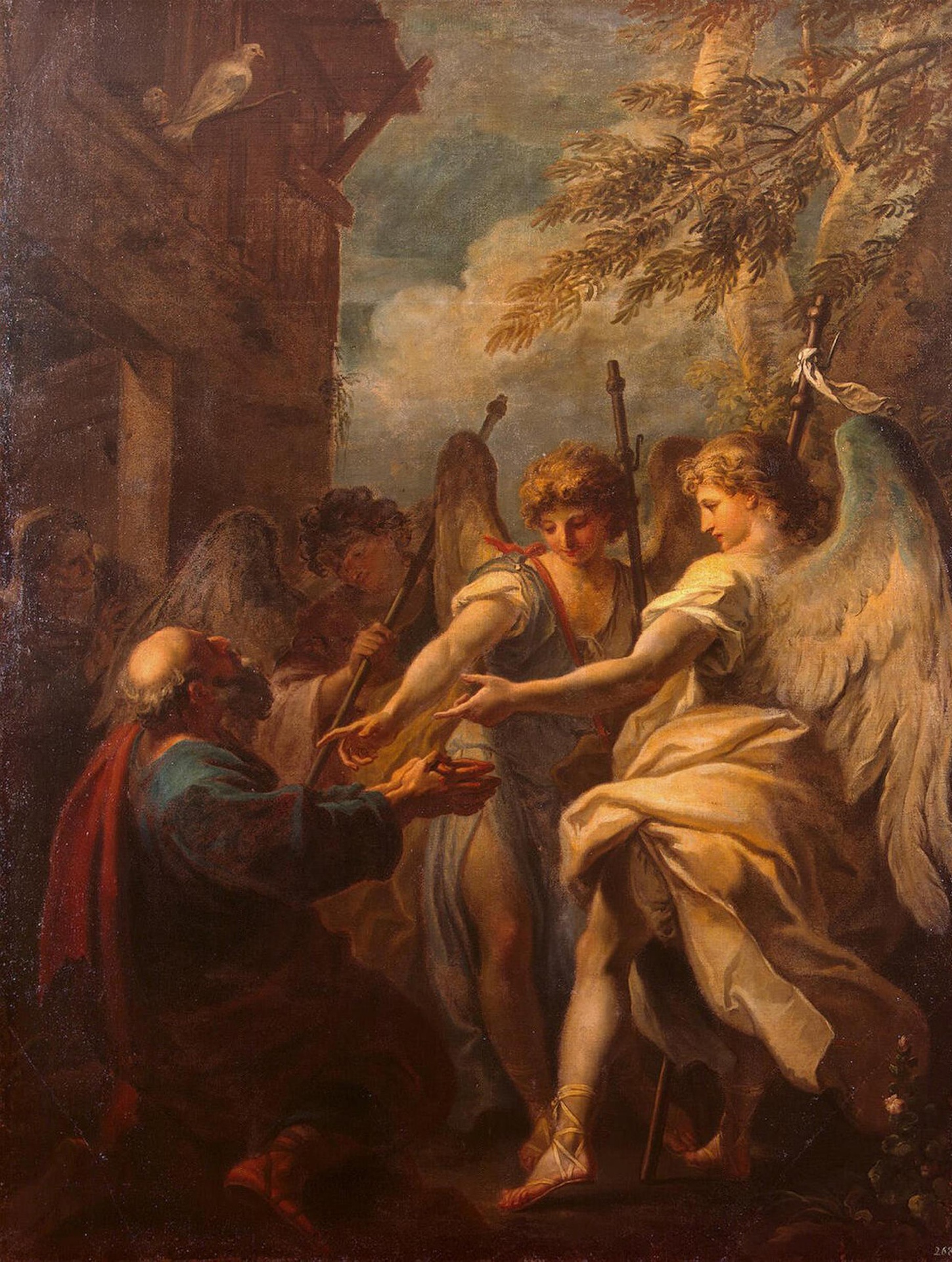 Sebastiano Ricci, Abraham and the Angels