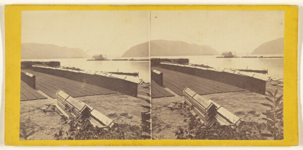 Edward and Henry T. Anthony & Co., View from the Brickyard at New Windsor, looking down the Hudson