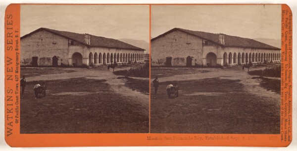 Carleton Watkins, Mission San Fernando Rey, Established Sept. 8, 1797 (#4635)