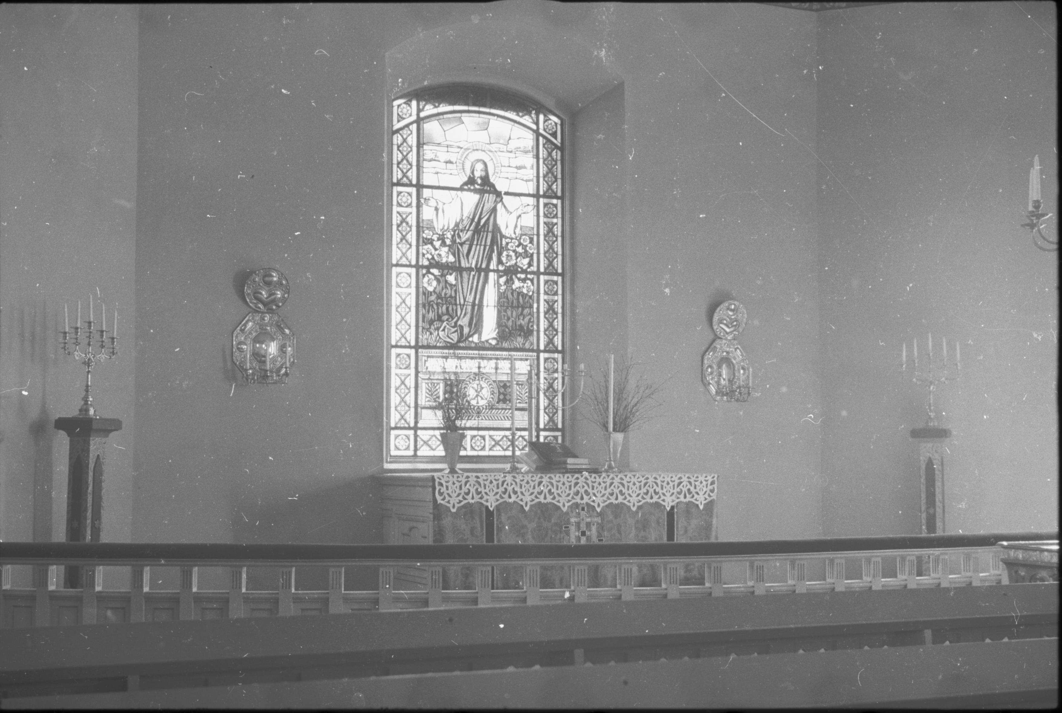 Bertil Berthelson, Vislanda kyrka