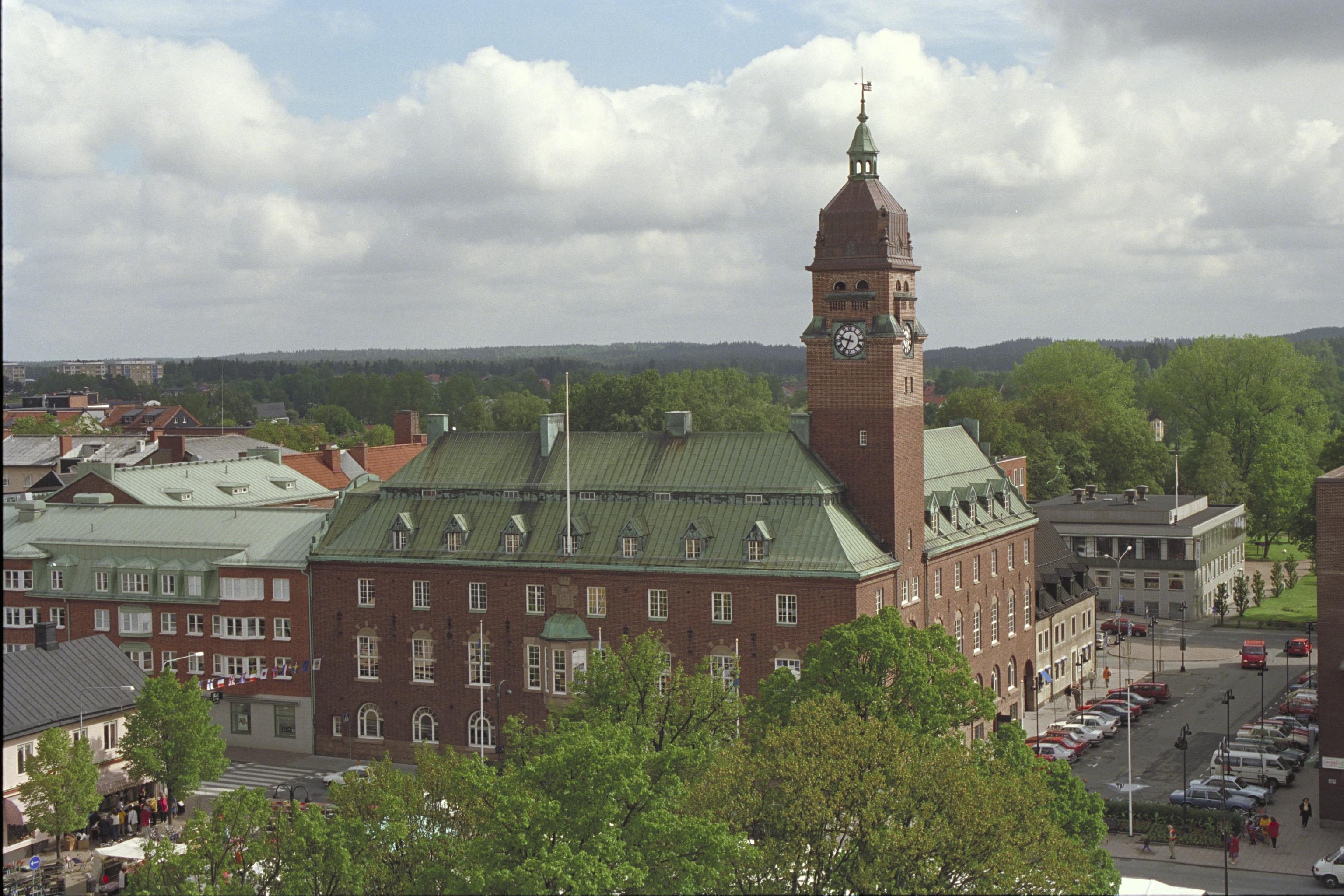 Gabriel Hildebrand, Nässjö stadshus