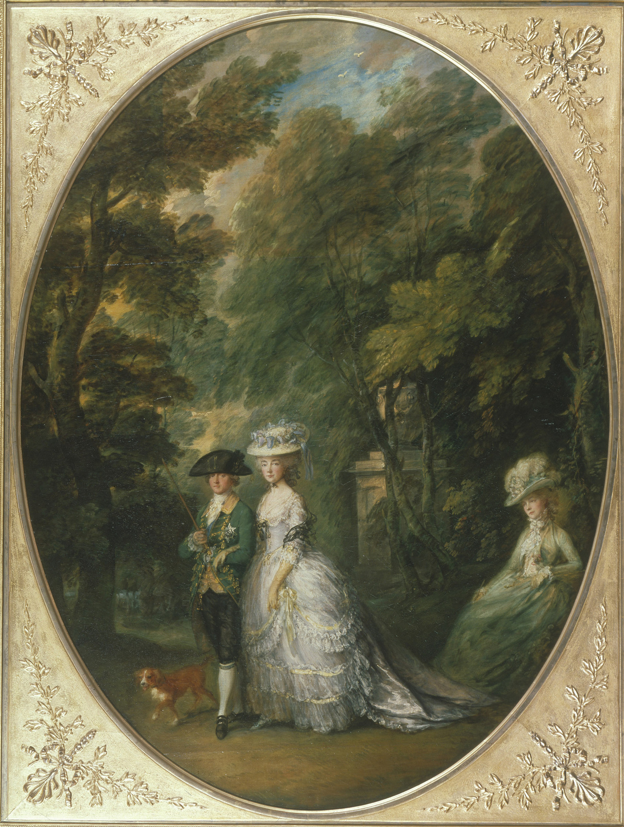 Thomas Gainsborough, Henry, Duke of Cumberland with Anne, Duchess of Cumberland, and Lady Elizabeth Luttrell