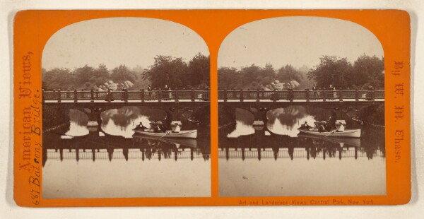 William M. Chase, [Balcony Bridge, Central Park, New York City]