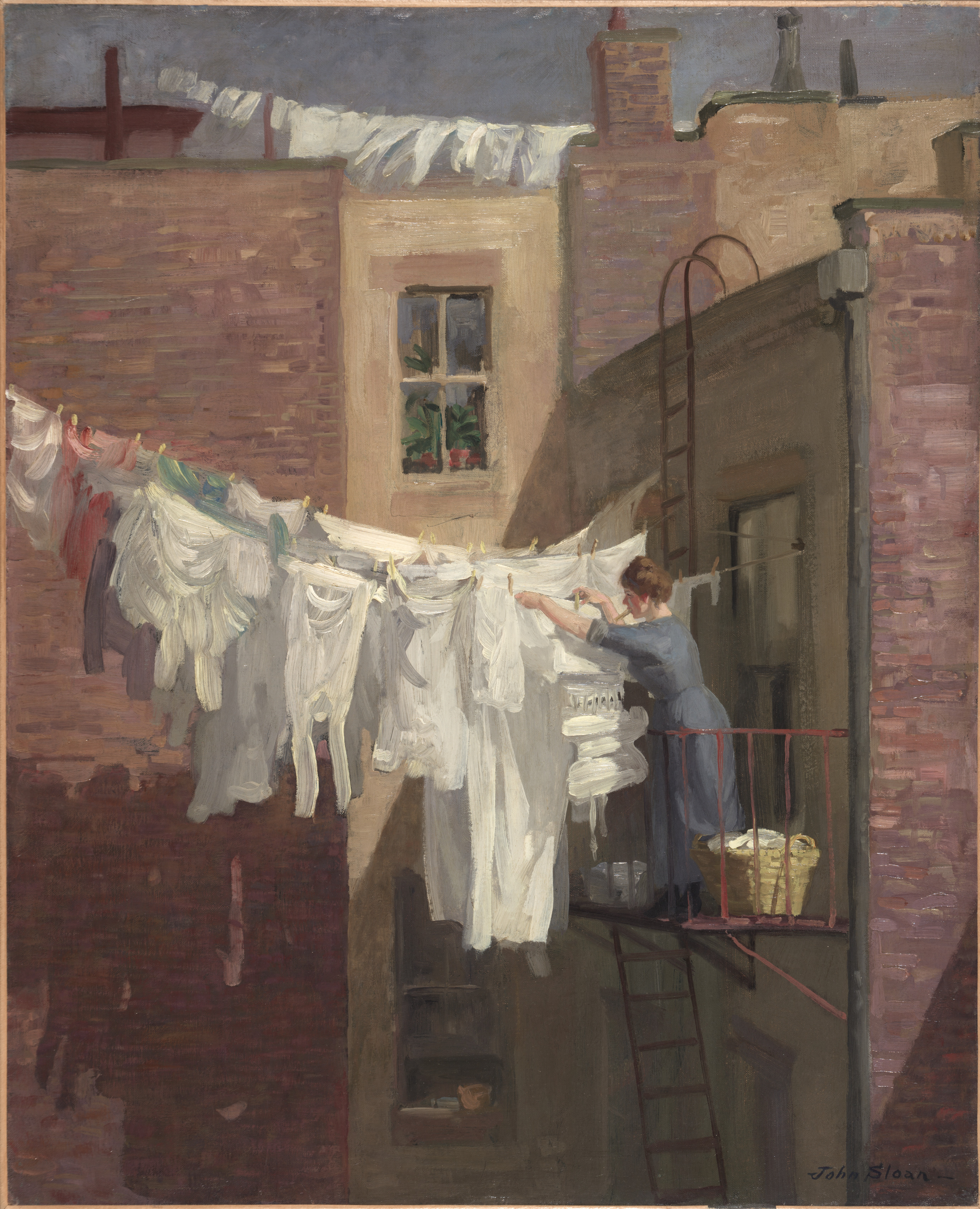 John Sloan, A Woman's Work