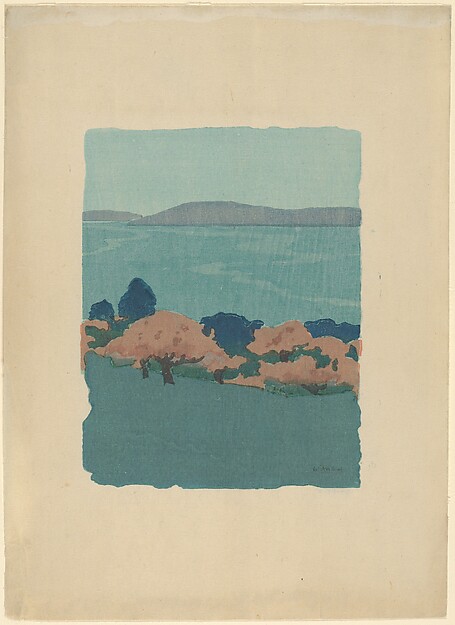 Arthur Wesley Dow, Harbor and Orchard