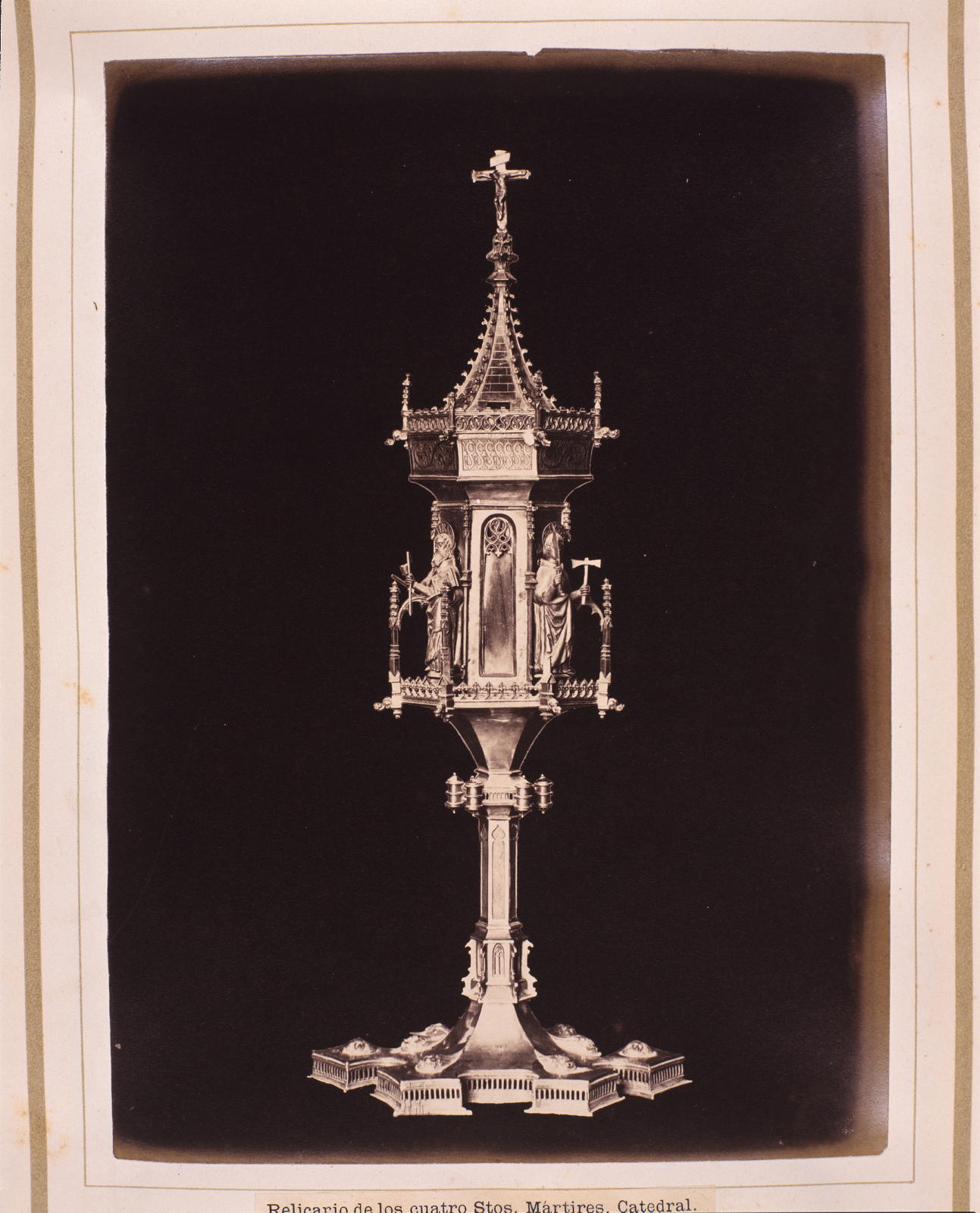 Joan Martí Centelles, 23. Reliquiario de los cuatro Stos. Mártires, Cathedral