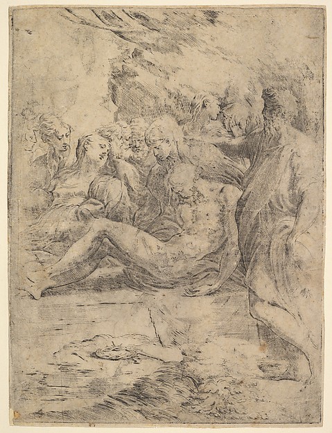 Anonymous, Italian, 16th century, Entombment