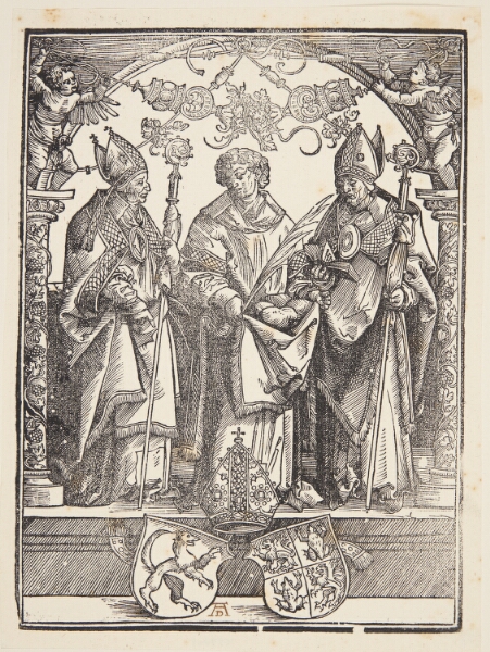 Albrecht Dürer, Sankt Stefan og to andre helgener