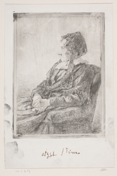 Carl Bloch, Dameportræt