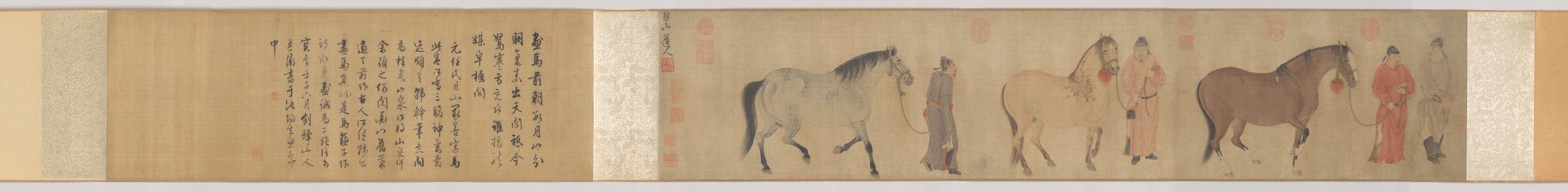 Ren Renfa, Three Horses and Four Grooms