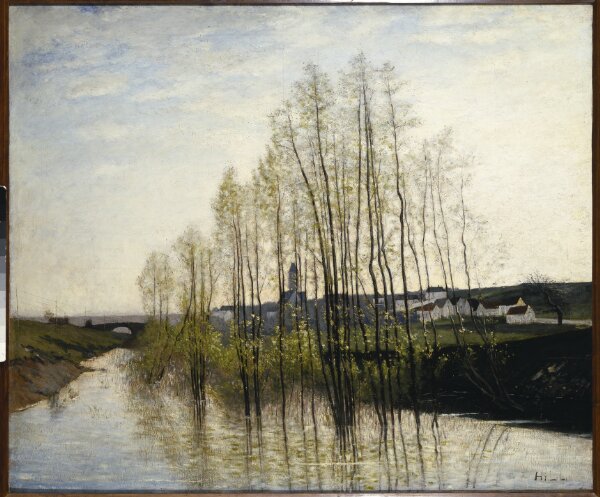 Carl Fredrik Hill, Flodlandskap, Champagne