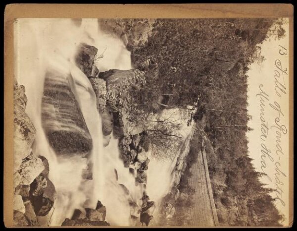 Francis Frith, Falls of Rond-châtel.  Munster Thal