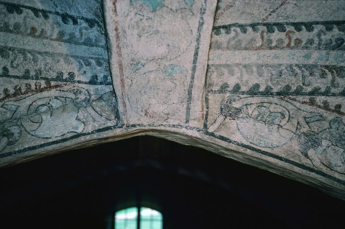 Rune Hammarling, Lime painting in Viksta Church, Viksta parish, Uppland 1986