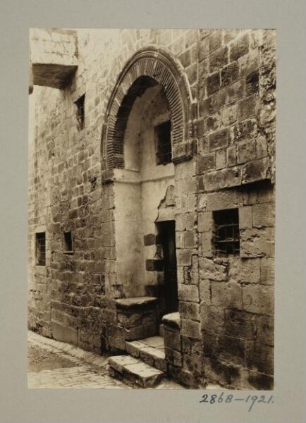 K.A.C. Creswell, Ottoman portal on Via Dolorosa,Jerusalem
