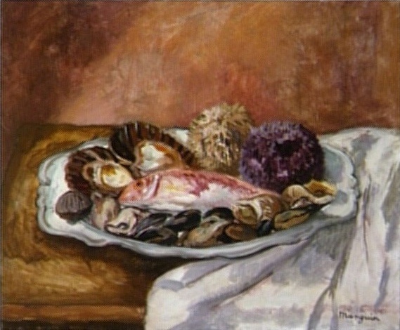 Henri Manguin, Poissons et coquillages