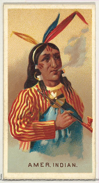 Allen & Ginter, American Indian, from World's Smokers series (N33) for Allen & Ginter Cigarettes