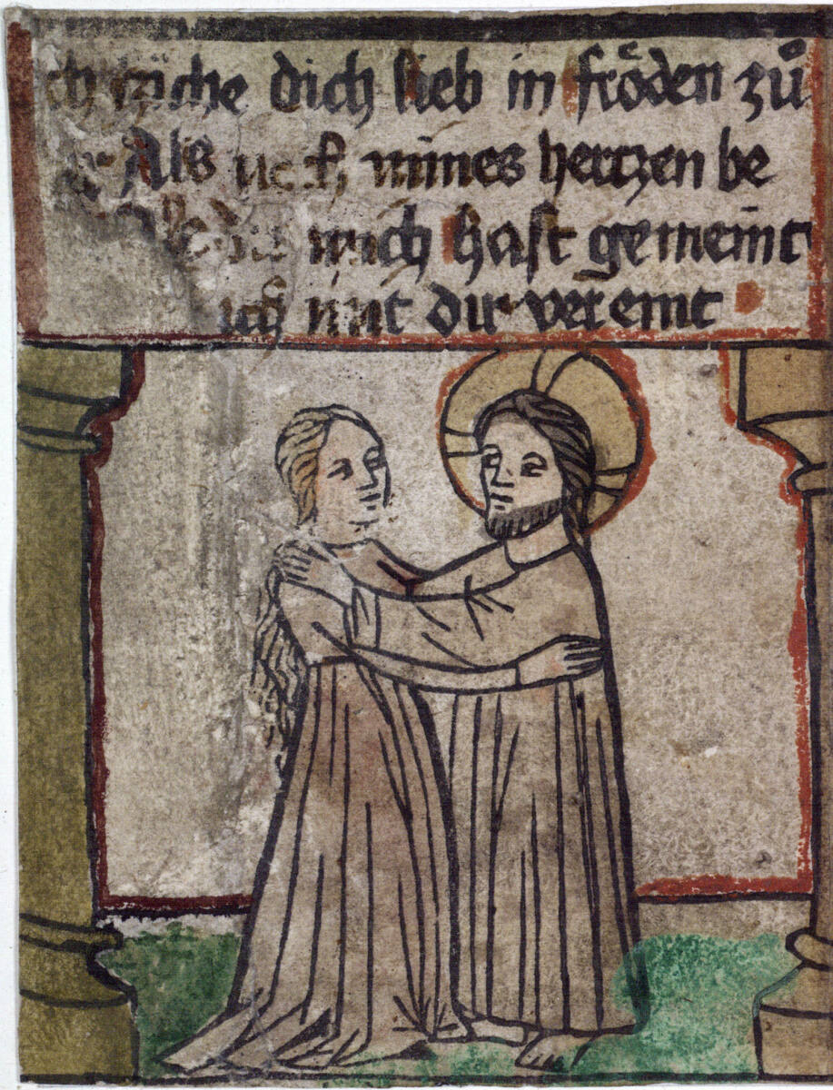 Anonym, Christus umarmt die Seele