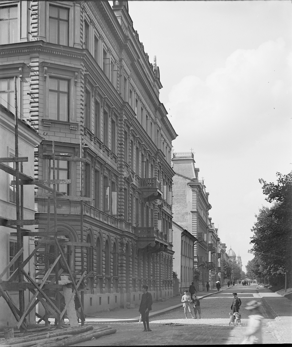 Henri Osti's Fotografiateliér, "Torparslottet", Kungsgatan 69, Uppsala före 1914