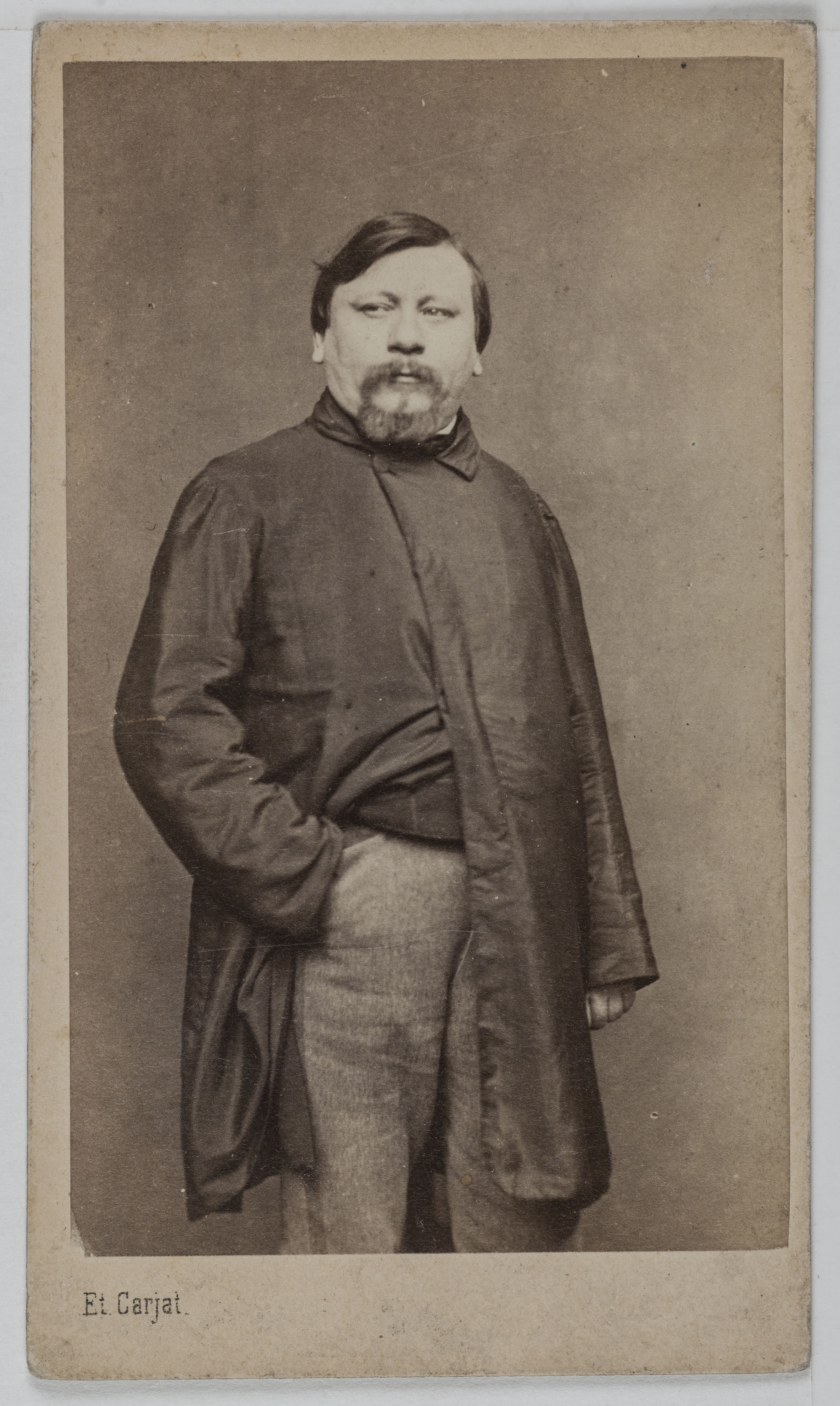 Carjat & Cie, Portrait d'Auguste Nefftzer (1820-1876), journaliste.