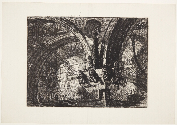 Giovanni Battista Piranesi, Anløbssted med en lanterne