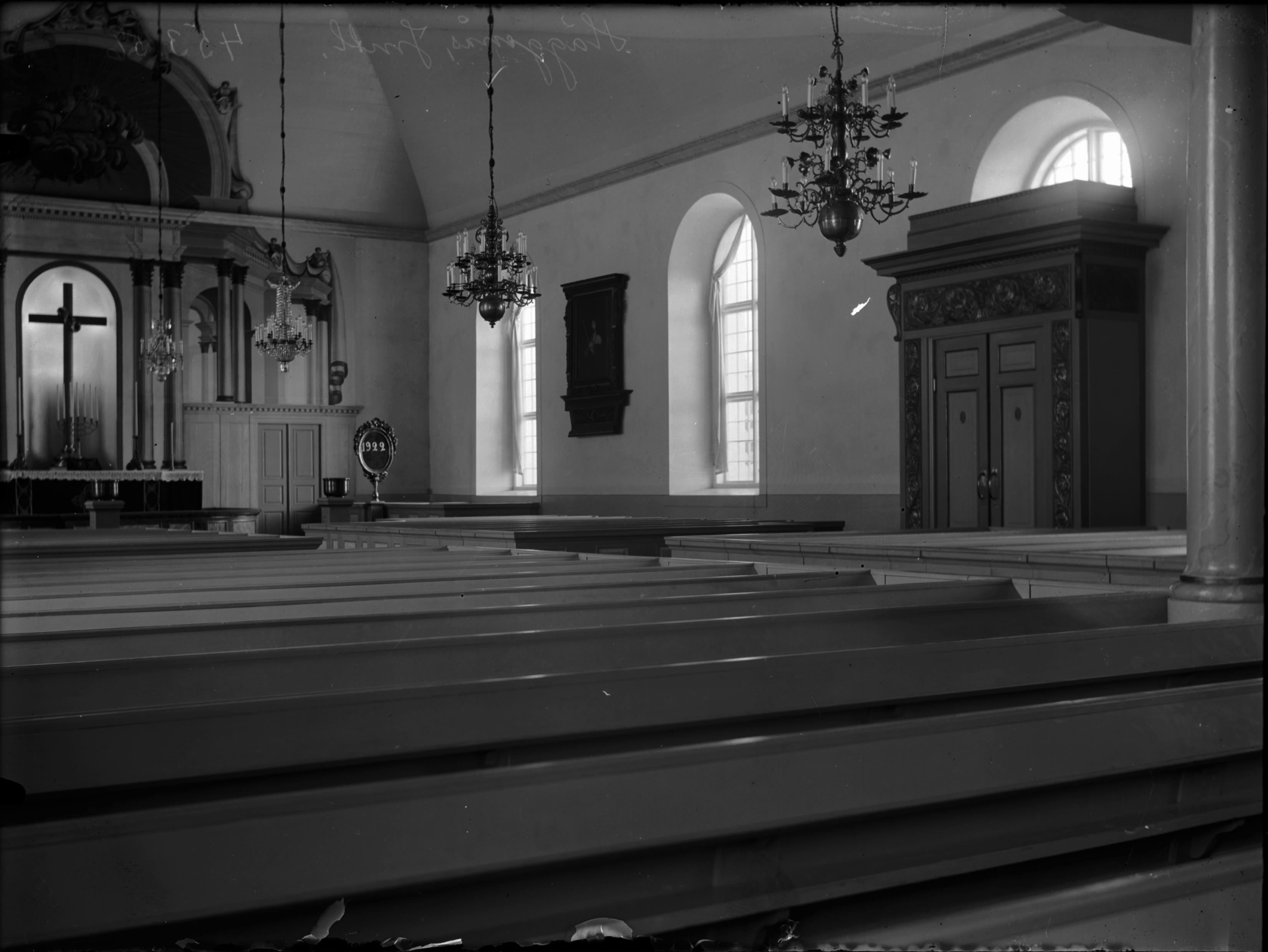 Alfred Nilson, Häggenås kyrka