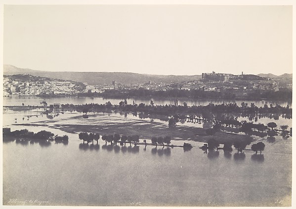 Edouard Baldus, The Floods of 1856, Avignon