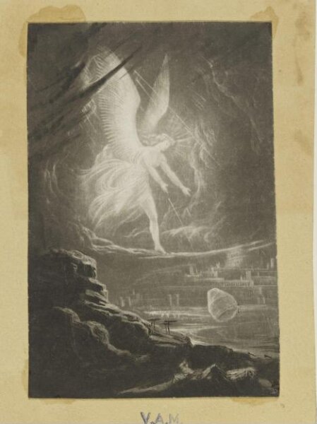 John Martin, The Angel prophesying the Destruction of Jerusalem