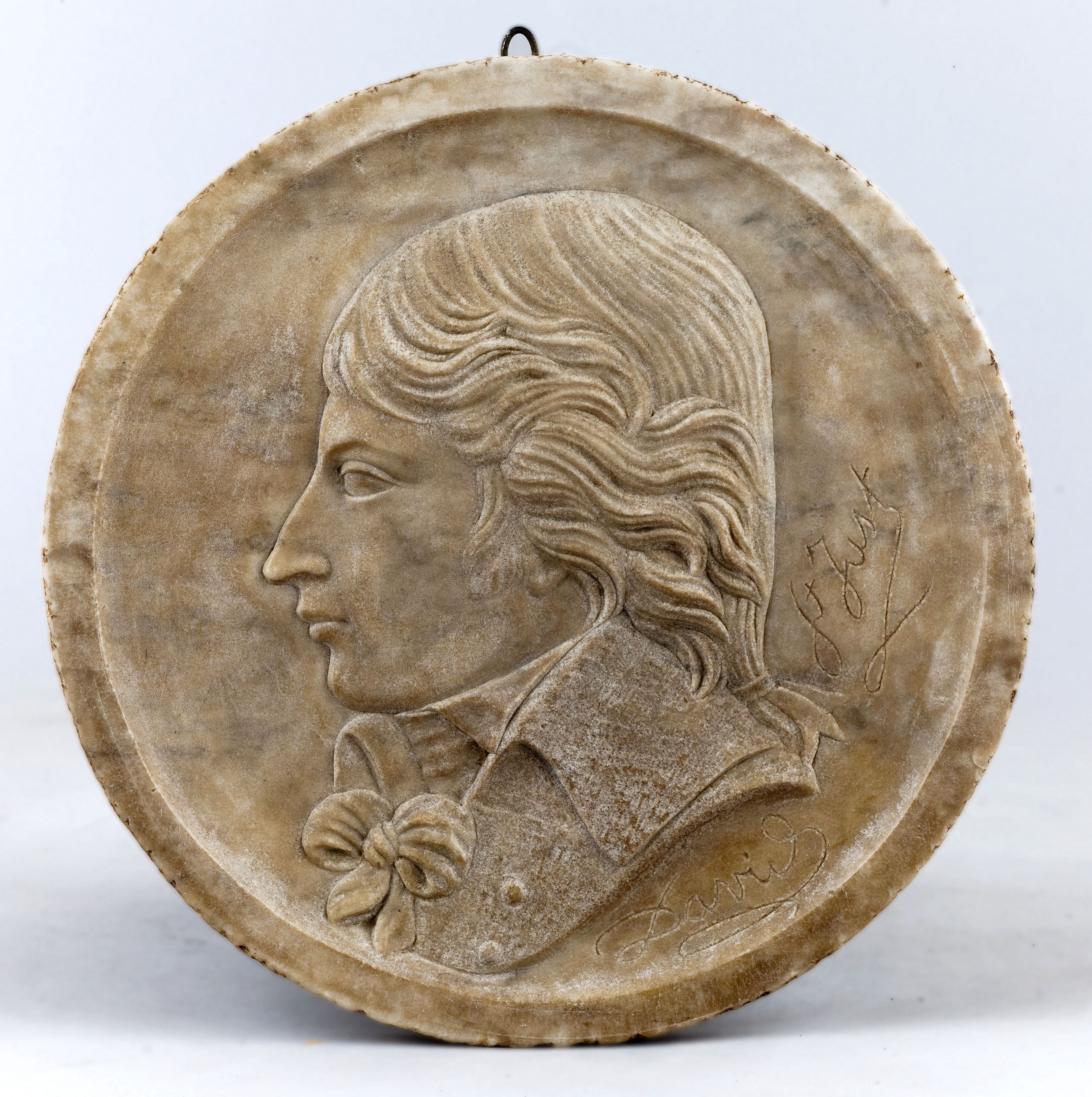 David d'Angers, Portrait d'Antoine de Saint-Just (1767-1794), conventionnel