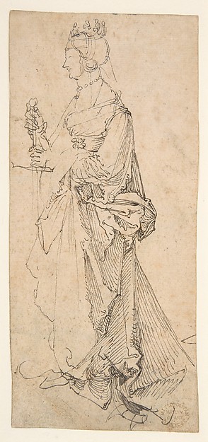 Albrecht Dürer, Saint Catherine of Alexandria