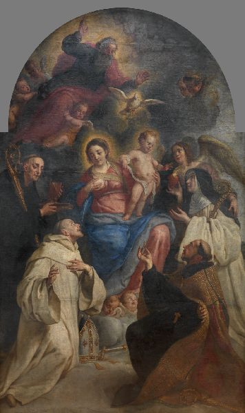 Gaspar de Crayer, Lactatio of Saint Bernard of Clairvaux