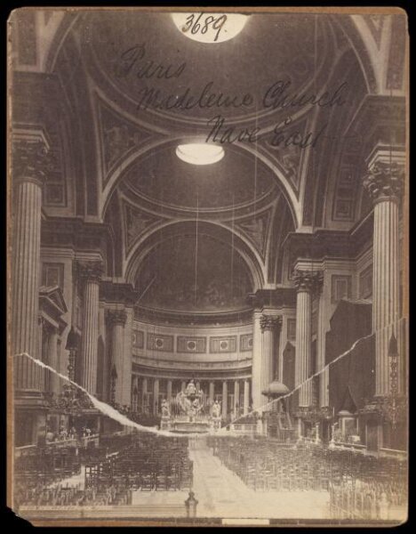 Francis Frith, Paris.  Madeleine Church.  Nave East