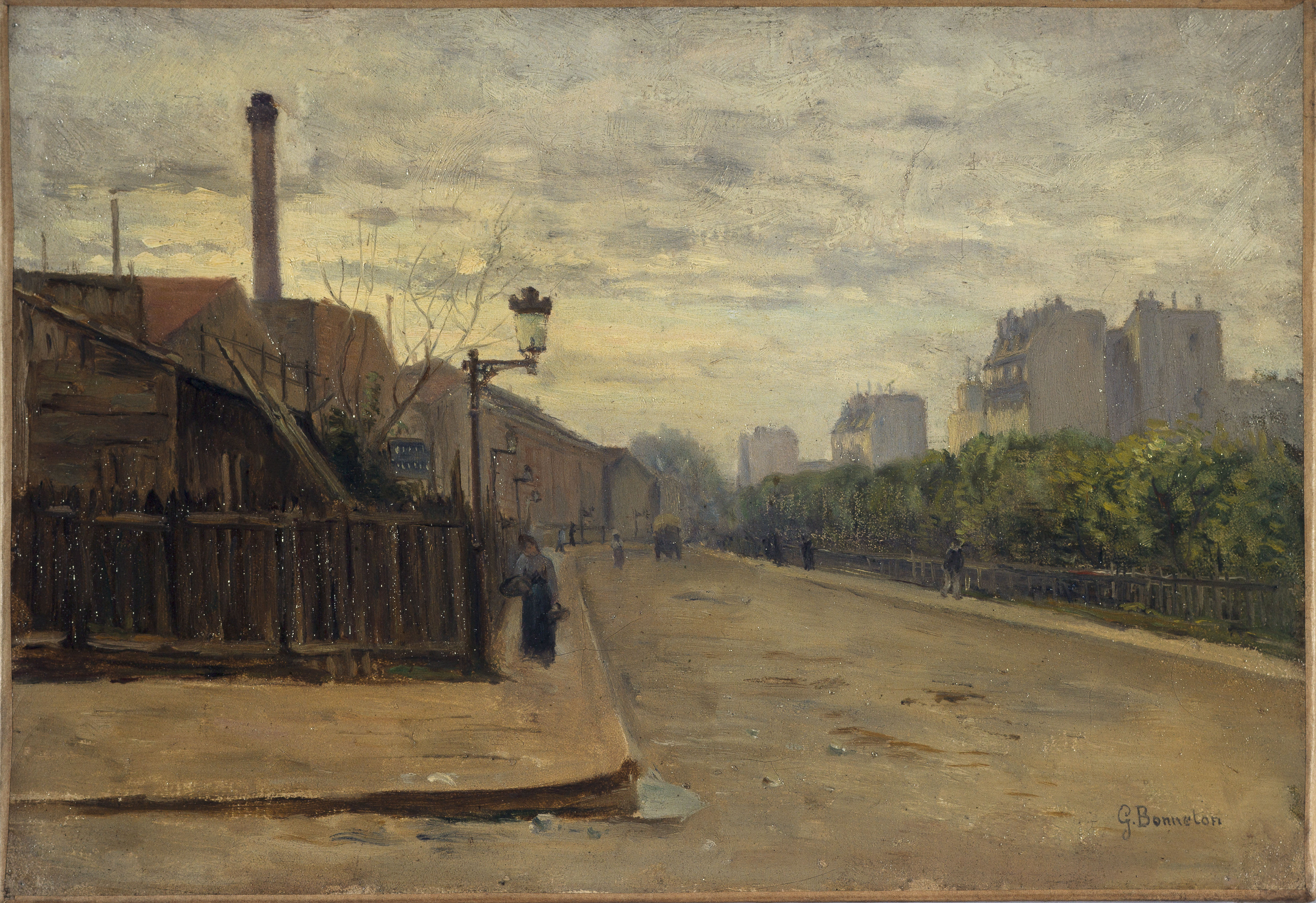 Germain Eugène Bonneton, La rue Auguste-Cain