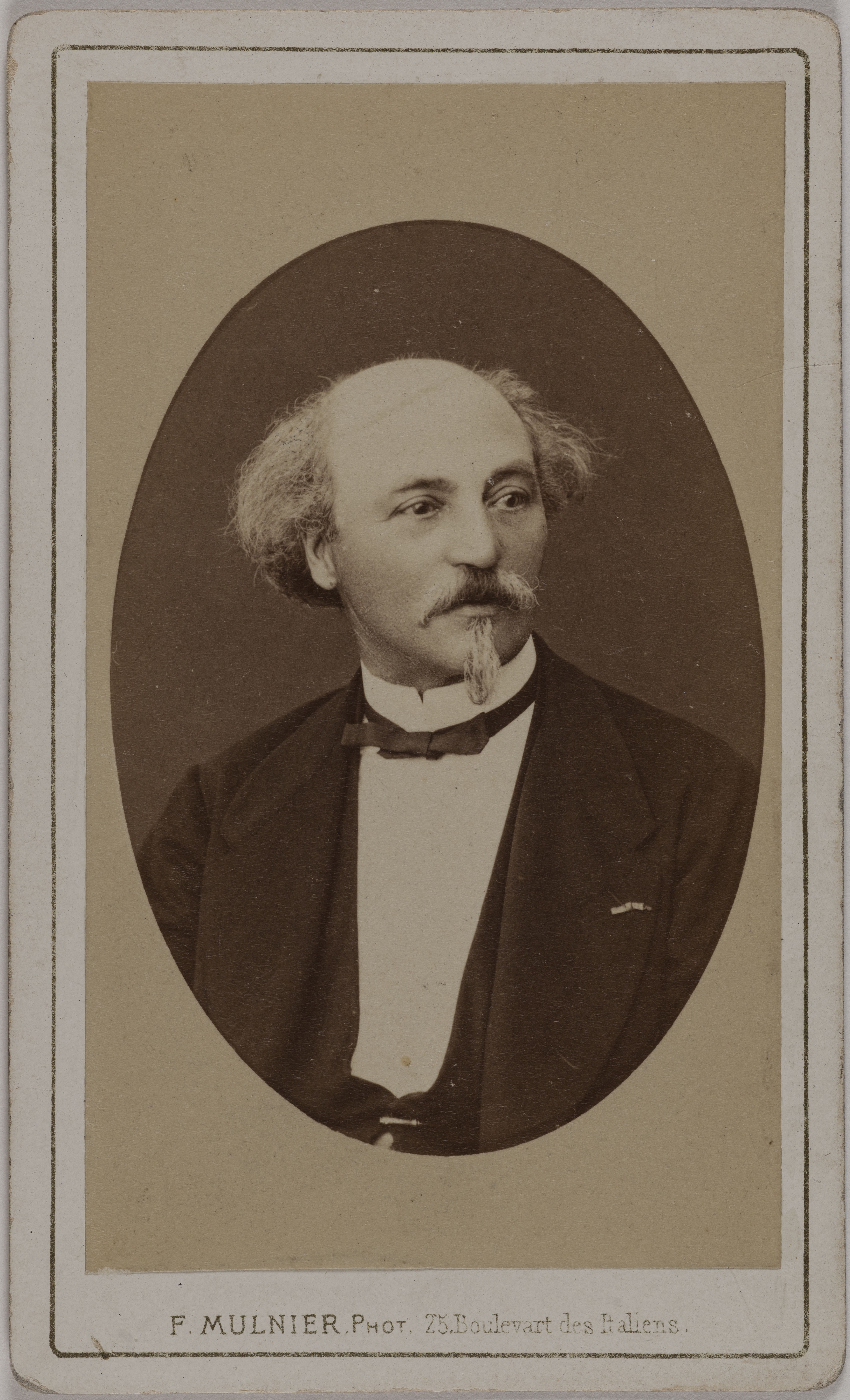 Ferdinand Mulnier, Portrait de Jean-Pierre-Alexandre Antigna (1817-1878), (peintre)