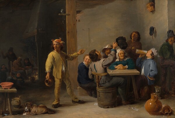 David Teniers the Younger, Peasants Celebrating Twelfth Night
