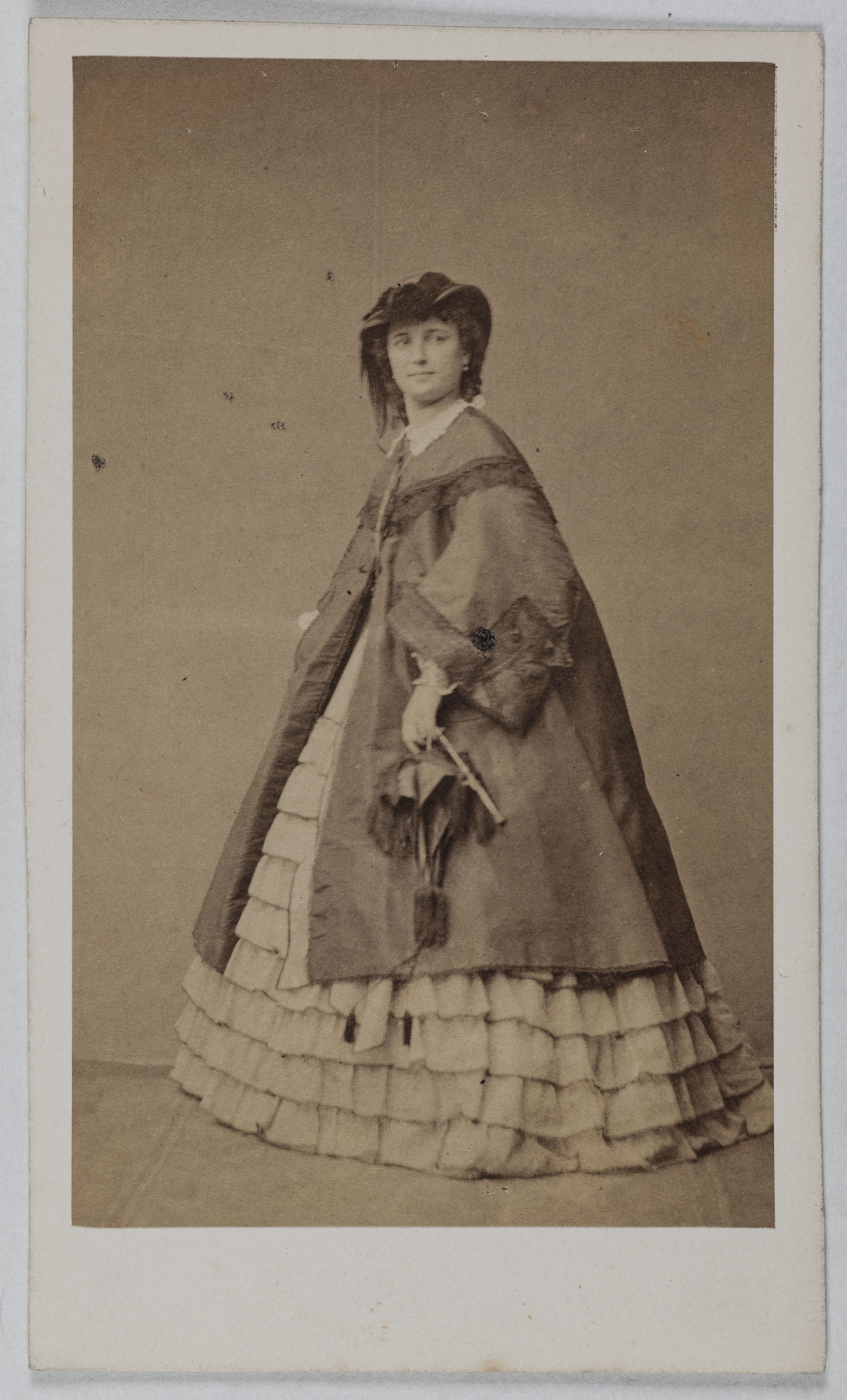 Pierre Petit & Trinquart, Portrait de Gaudot (chanteuse lyrique à l'Opéra comique)