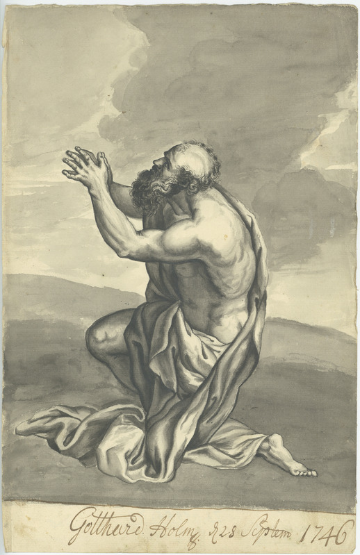 Gotthard (autor) Holm, Palvetav mees