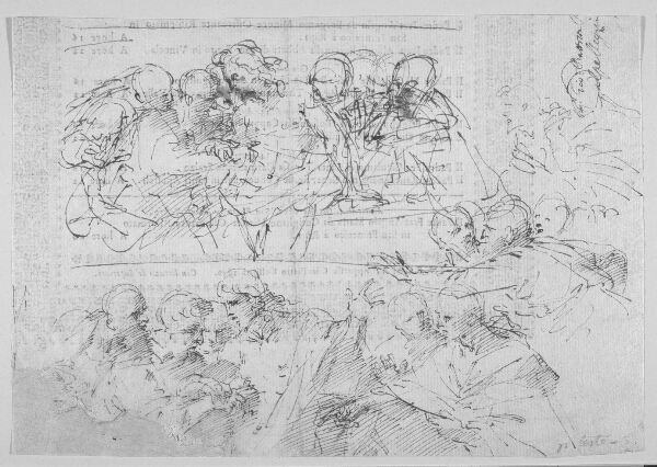 Salvator Rosa, Studier af Kristus og den tvivlende Thomas