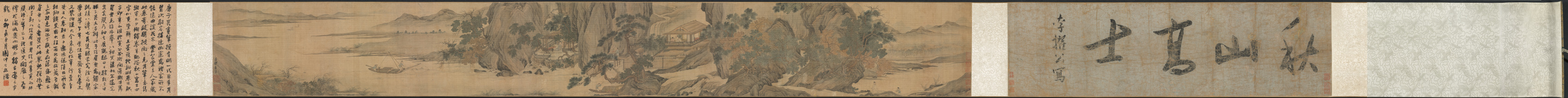 Tang Yin, Scholar-Hermits in the Autumn Mountains