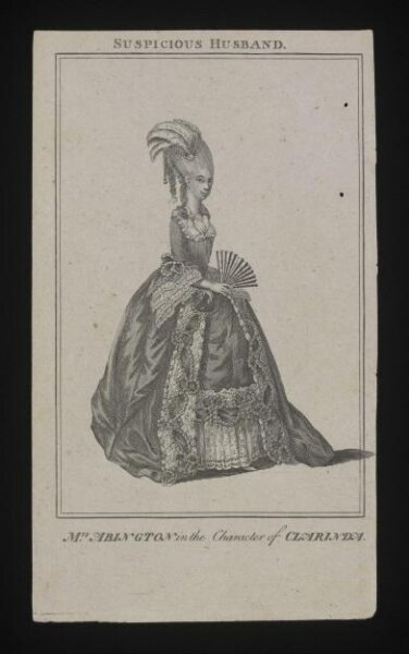 Unknown, Mrs. Abington as Clarinda