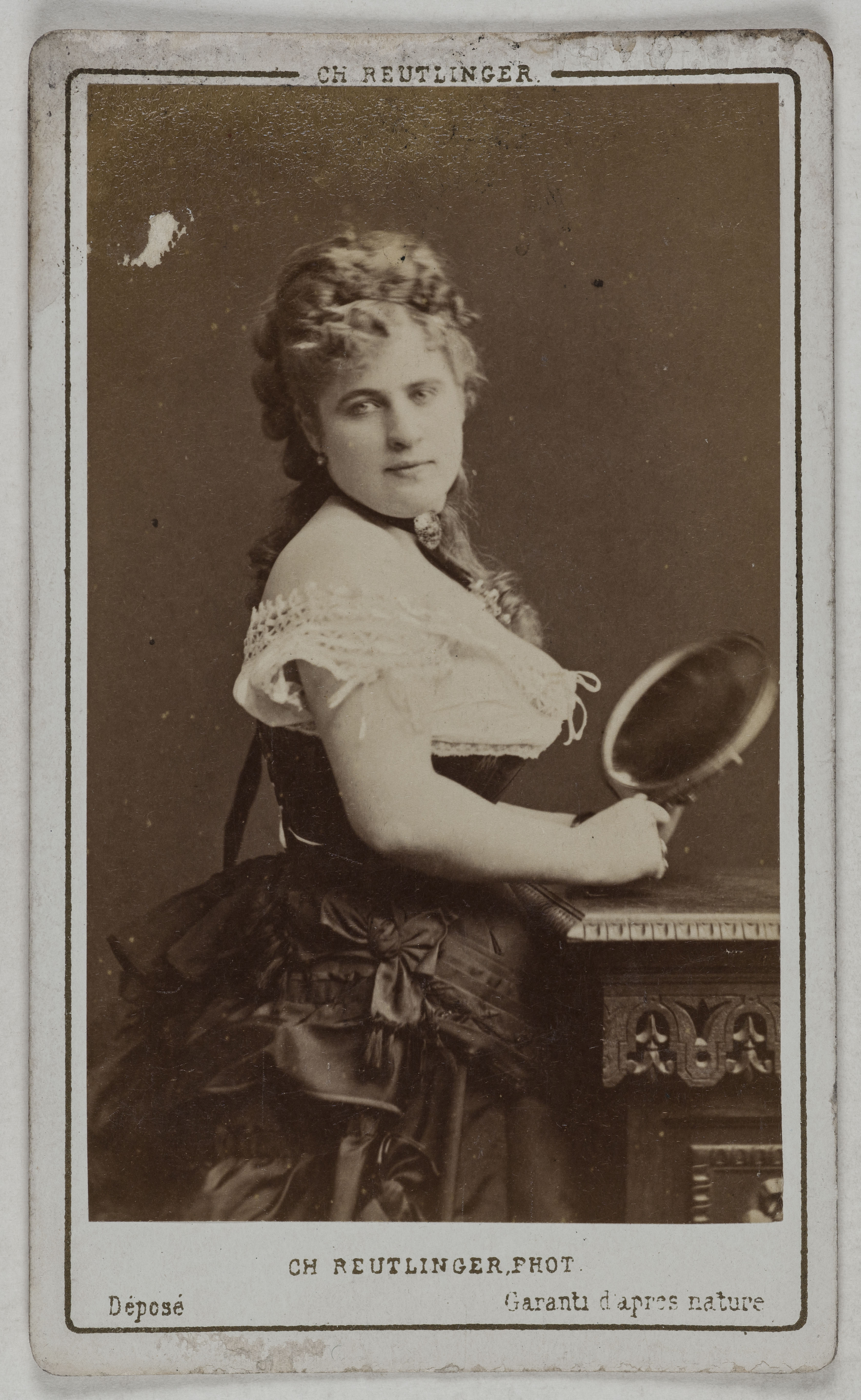 Charles Reutlinger, Portrait de Dessia Camille, (actrice)