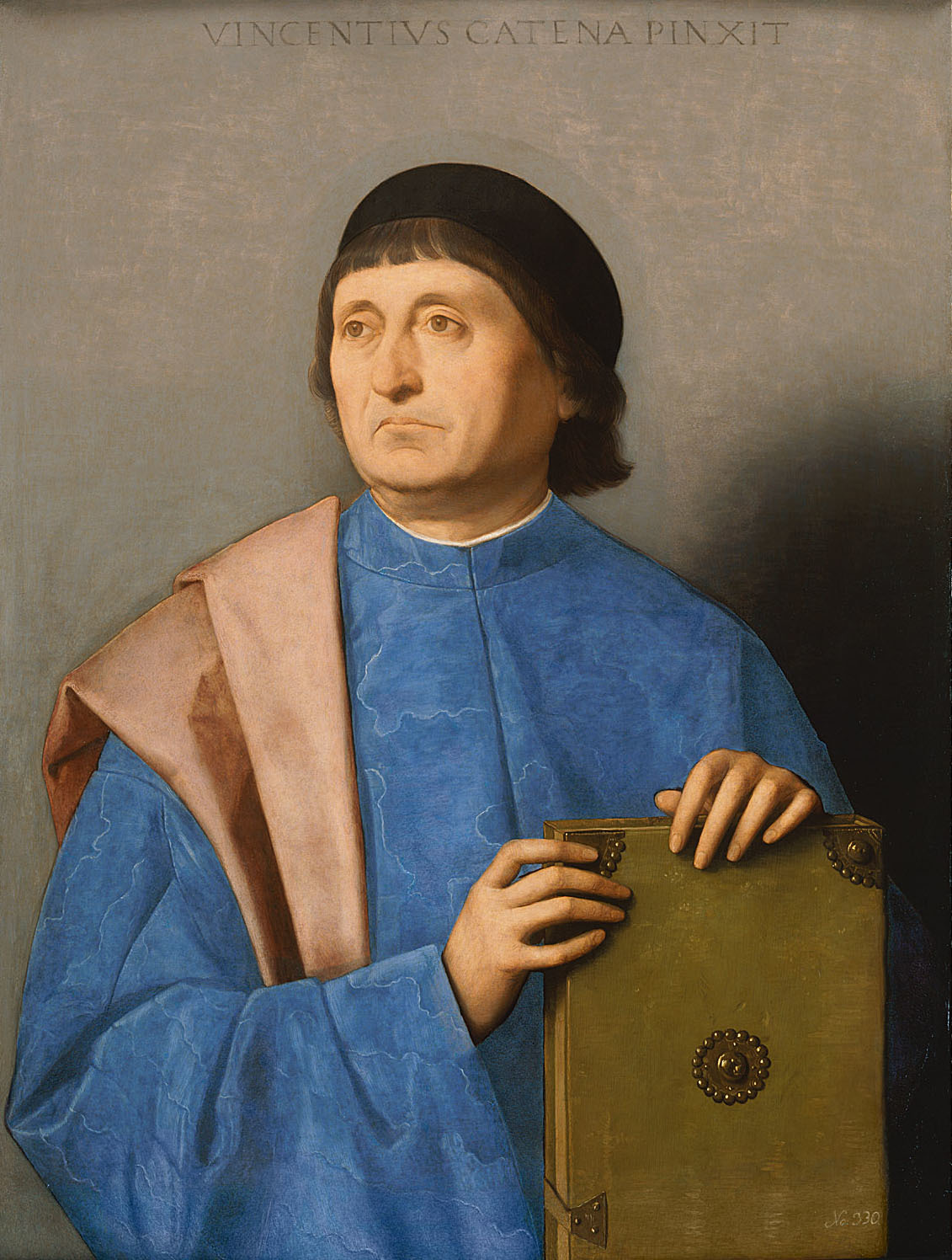 Vincenzo Catena, Portrait of a man with a book